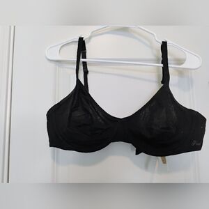 Victoria's Secret Elegant Black Bra 38C